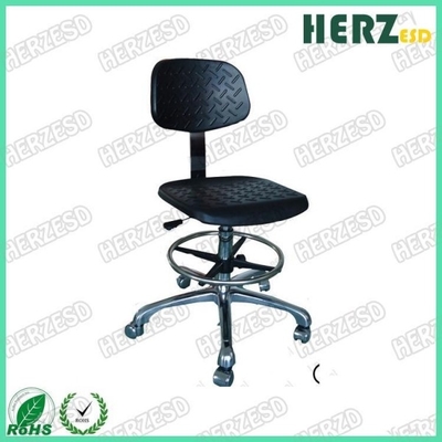Obrotowe krzesło ESD o 360 stopni, krzesło laboratoryjne z regulacją wysokości 630 * 830 mm