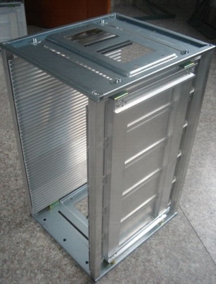 Antystatyczny stop aluminium Magazyn ESD SMT Metalowy stojak o wymiarach 355 * 320 * 563 mm