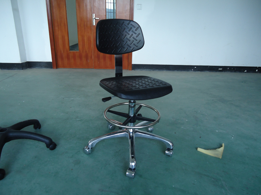 Obrotowe krzesło ESD o 360 stopni, krzesło laboratoryjne z regulacją wysokości 630 * 830 mm