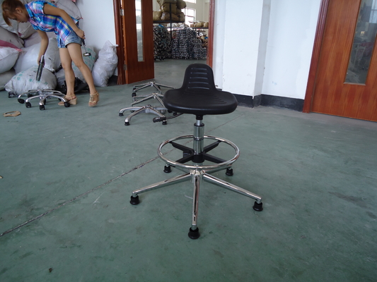 Regulowany stołek ESD o grubości 50 mm do pomieszczeń czystych