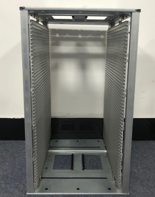 przemysłowy stojak na magazynki ESD ze stopu aluminium o szerokości 5,5 mm