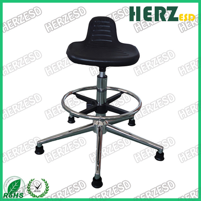 Antystatyczne biurowe metalowe stołki laboratoryjne Regulowane tylne krzesło laboratoryjne Esd