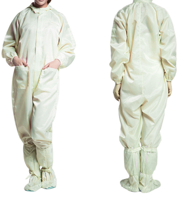 ESD Cleanroom Smock Jumpsuit Uniform Workwear Labcoat Protective Coverall Antistatic Lab Coats ESD Suit Work Clothing