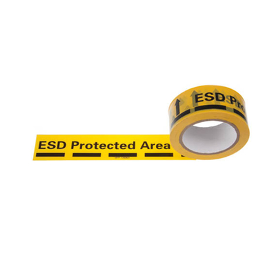Elektroniczna taśma ostrzegawcza ESD wrażliwa na PVC do pakowania antystatyczna