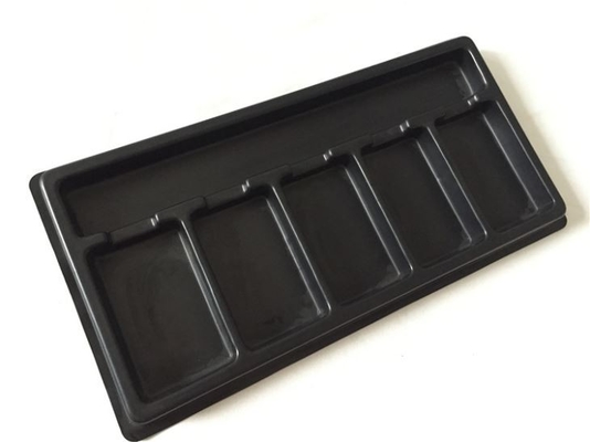 ESD Czarne plastikowe płyny do pakowania do płyt PCB