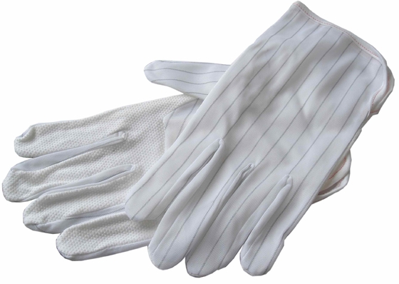 Rękawiczki ESD z bawełny antystatycznej do kontroli bezpieczeństwa elektroniki