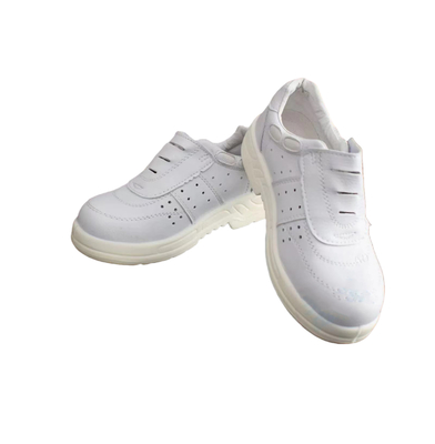 Buty do pracy w czystych pomieszczeniach Bezpylne ESD PU Buty bezpieczeństwa ze skóry antystatyczne Buty do palców ze stali