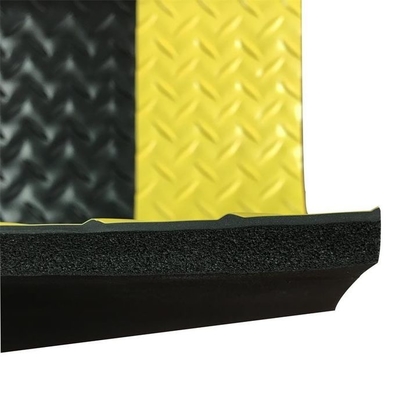 Żółta i czarna guma ESD z PVC / pianą EPDM / materiałem gumowym