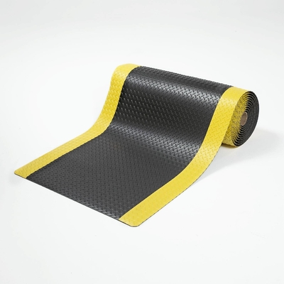 Żółta i czarna guma ESD z PVC / pianą EPDM / materiałem gumowym