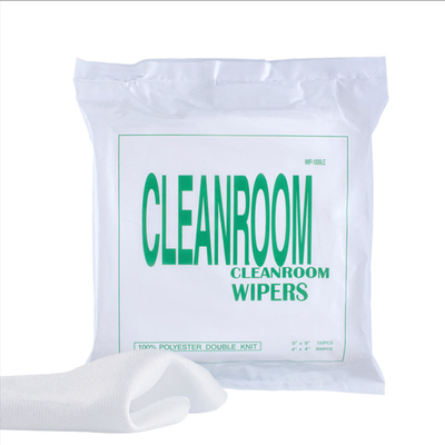 Wyrzutka do czystych pomieszczeń bez lnu SMT 100% poliester laserowo cięty microfiber szmat czyszczący