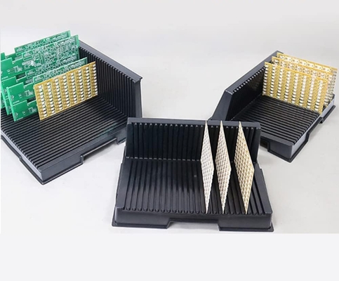 ESD antystatyczny typu L górny półka do przechowywania płytek PCB Circulation ESD Circulation Rack PCB Tray ESD półka do przechowywania rack obrotowy