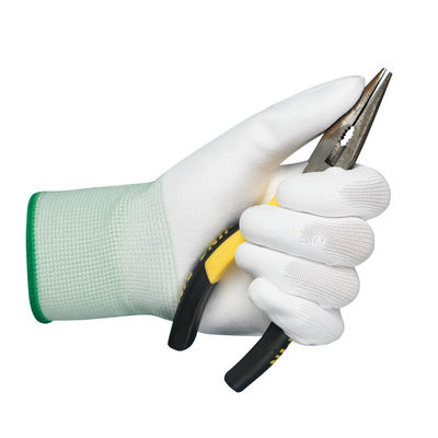 Assembly Inspection Precision Work Palm PU Coated Anti Static ESD Safe Gloves ESD Palm Fit Gloves