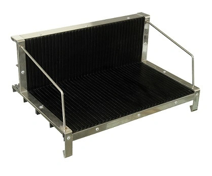 Przewodzący antystatyczny ESD Przewodzący antystatyczny L-Type PCB Tray PCB Circulation Rack