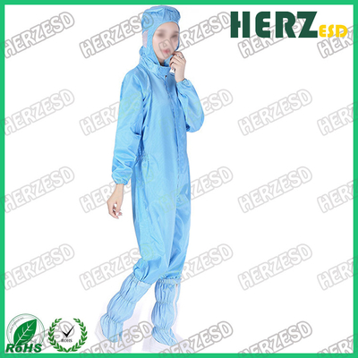 ESD Laboratory Zip Up Kaptury anty-statyczny kombinezon