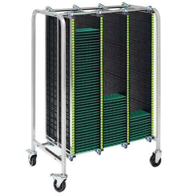 900*675*1300mm Smt Pcb Rack Trolley Regulowalny Esd Pcb Storage Trolley Antistatic Esd Pcb Storage Trolley