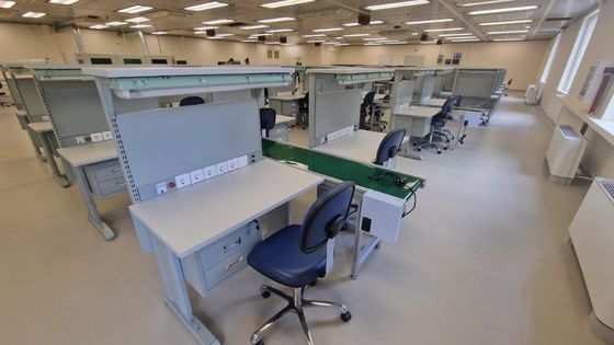 Niestandardowe stanowisko robocze ESD antystatyczne