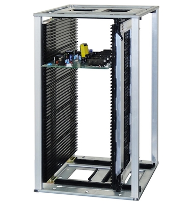 355*320*563mm ESD PCB Magazine Rack Antystatyczny SMT PCB Storage Cart Dla Linii Produkcyjnej PCB