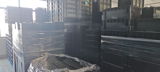 400x300mm Pojemnik do przechowywania składowy ESD Przemysłowy pojemnik plastikowy do przechowywania