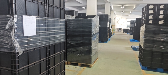 400x300mm Pojemnik do przechowywania składowy ESD Przemysłowy pojemnik plastikowy do przechowywania