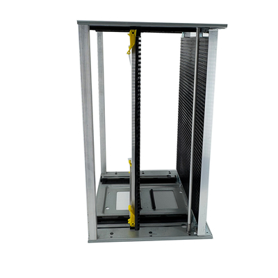 ESD Magazine Rack Gear Belt Regulable 460*400*563 Pcb Magazine dla linii SMT