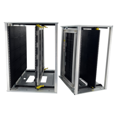 ESD Magazine Rack Gear Belt Regulable 460*400*563 Pcb Magazine dla linii SMT
