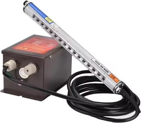 Antystatyczny jonizator prętowy do rozładowania i neutralizacji ładunków elektrostatycznych w montażu elektroniki