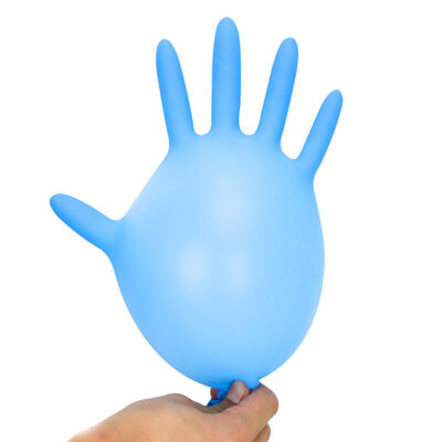 ESD Niebiesko-czarne Nitrylowe Rękawice Ochronne Jednorazowe Antystatyczne Rękawice Egzaminacyjne do Sprzedaży Hurtowej