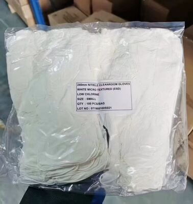 ESD Nitrylowe rękawiczki antystatyczne jednorazowe rękawiczki antystatyczne rękawiczki badawcze do hurtowego dostawcy z Chin