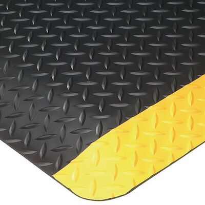 ESD Anti-Fatigue Mat for Industrial Workshop | 3 layer Floor Mat with Yellow Border