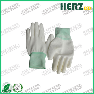 Rękawice nylonowe ESD Rękawiczki ręczne ESD Rezystywność powierzchniowa 1x106-8 / cm do obsługi części elektronicznych
