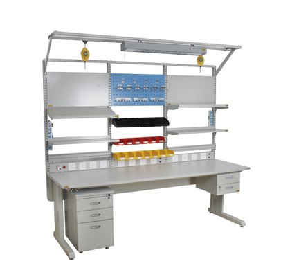 2250x750mm Żywica Ceramic regulowany ESD Workbench antystatyczny stół pracy