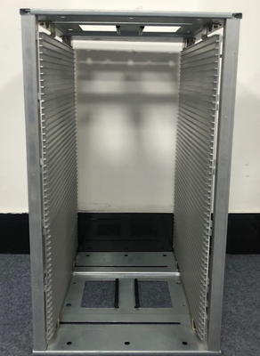 Biurowy, elektrostatyczny stojak na czasopisma ESD o głębokości 3 mm ze stali nierdzewnej