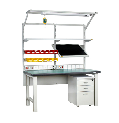 Biuro robocze ESD dla czystych pomieszczeń Laboratorium Biuro robocze ESD Biuro robocze ESD dla elektronicznych przenośnych biuro antystatycznych