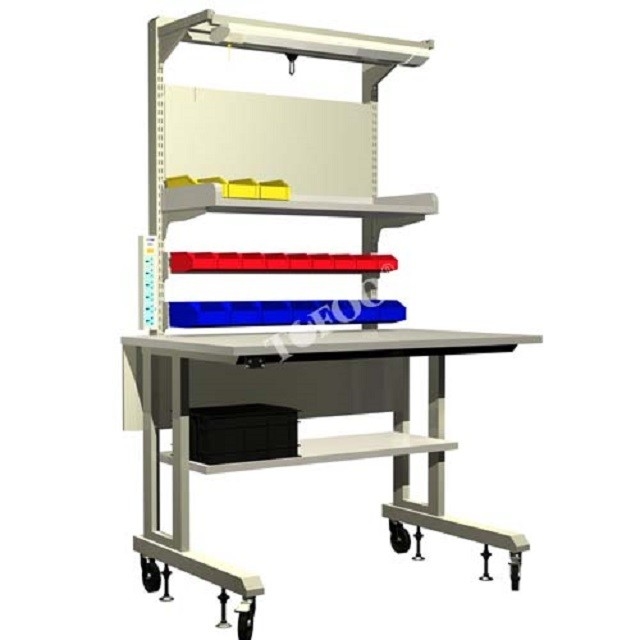 Biuro robocze ESD dla czystych pomieszczeń Laboratorium Biuro robocze ESD Biuro robocze ESD dla elektronicznych przenośnych biuro antystatycznych