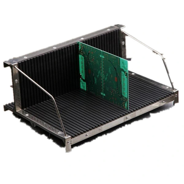 Przewodzący antystatyczny ESD Przewodzący antystatyczny L-Type PCB Tray PCB Circulation Rack