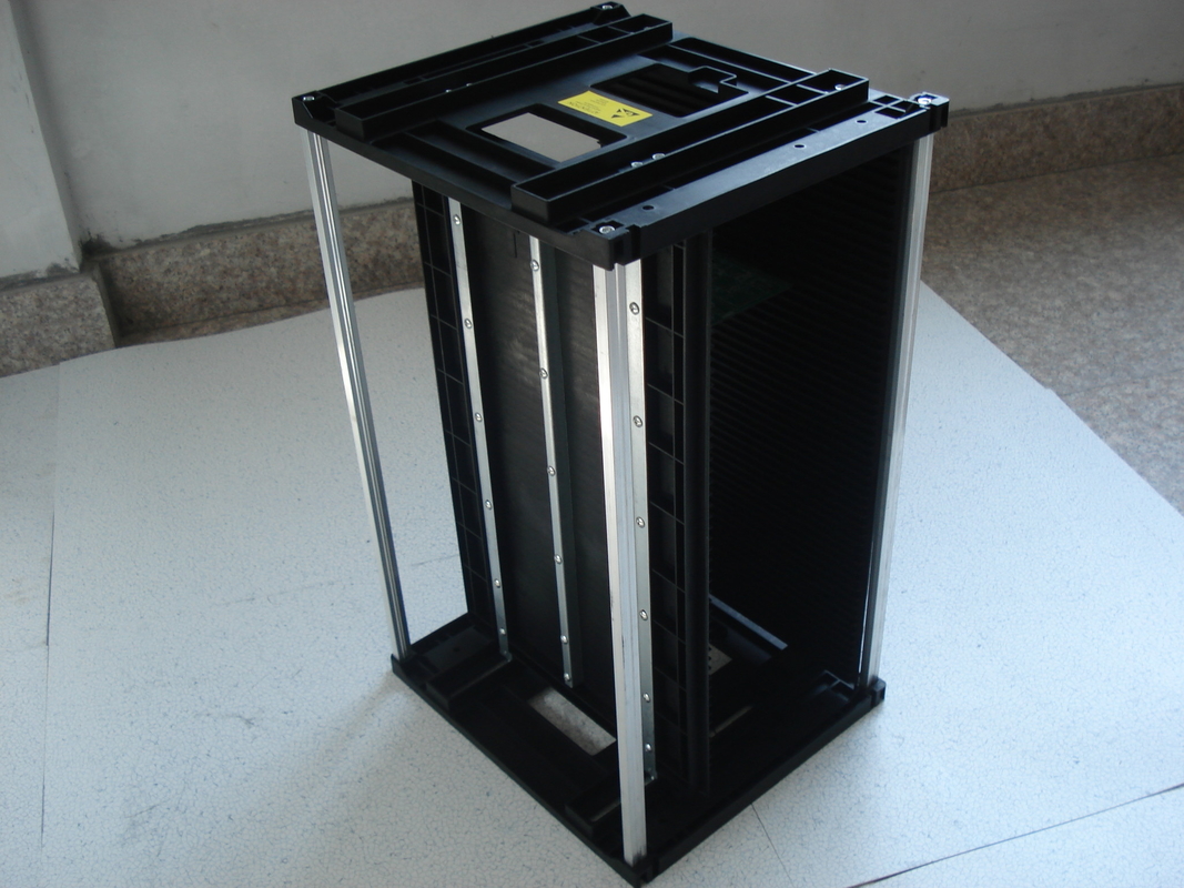 ESD PCB Magazine Rack Antystatyczny wózek do przechowywania PCB SMT do bezpiecznego obsługiwania PCB 355*315*580mm